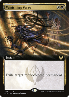 Vanishing Verse (Extended Art) (STX-354) - Strixhaven: School of Mages: (Extended Art) Foil-1