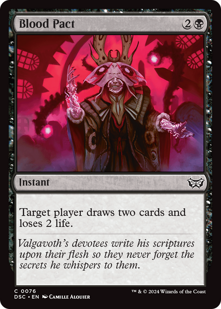 Blood Pact [Duskmourn: House of Horror Commander]-1