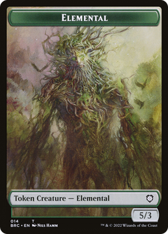 Elemental (TBRC-014) - The Brothers' War Commander Tokens Foil-1