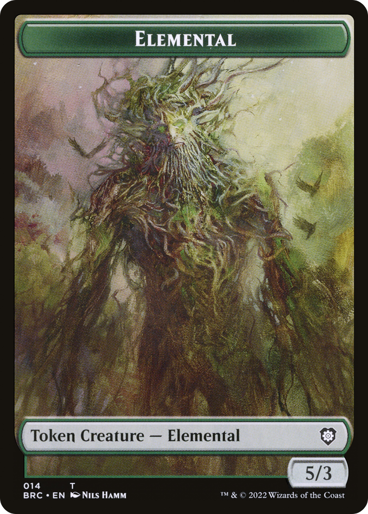 Elemental (TBRC-014) - The Brothers' War Commander Tokens Foil-1