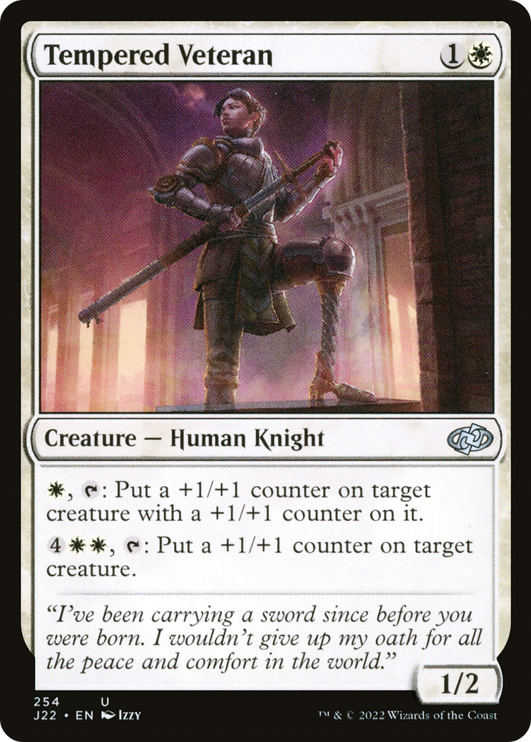 Tempered Veteran [Jumpstart 2022]-1
