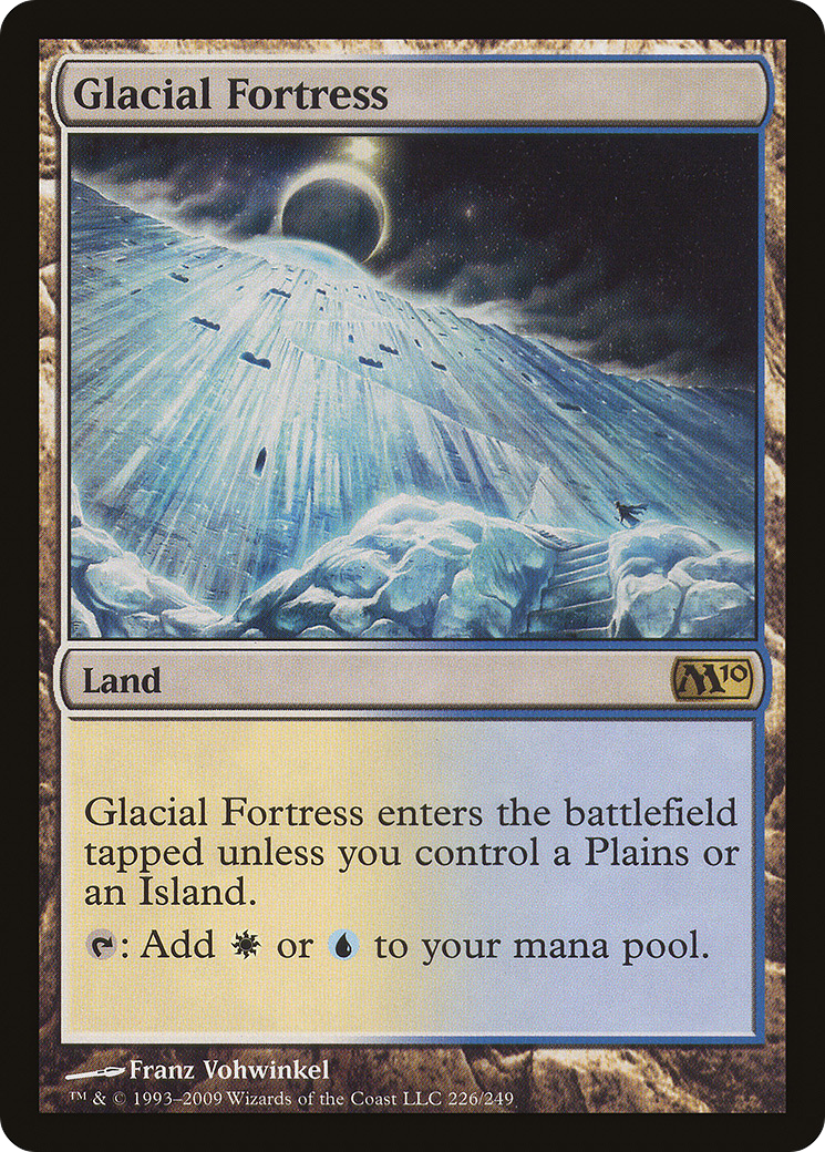 Glacial Fortress [Magic 2010]-1