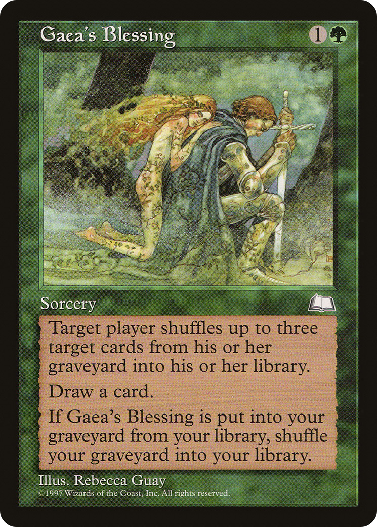Gaea's Blessing [Weatherlight]-1