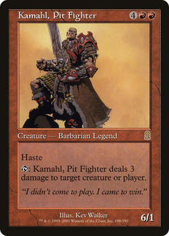 Kamahl, Pit Fighter [Odyssey]-1