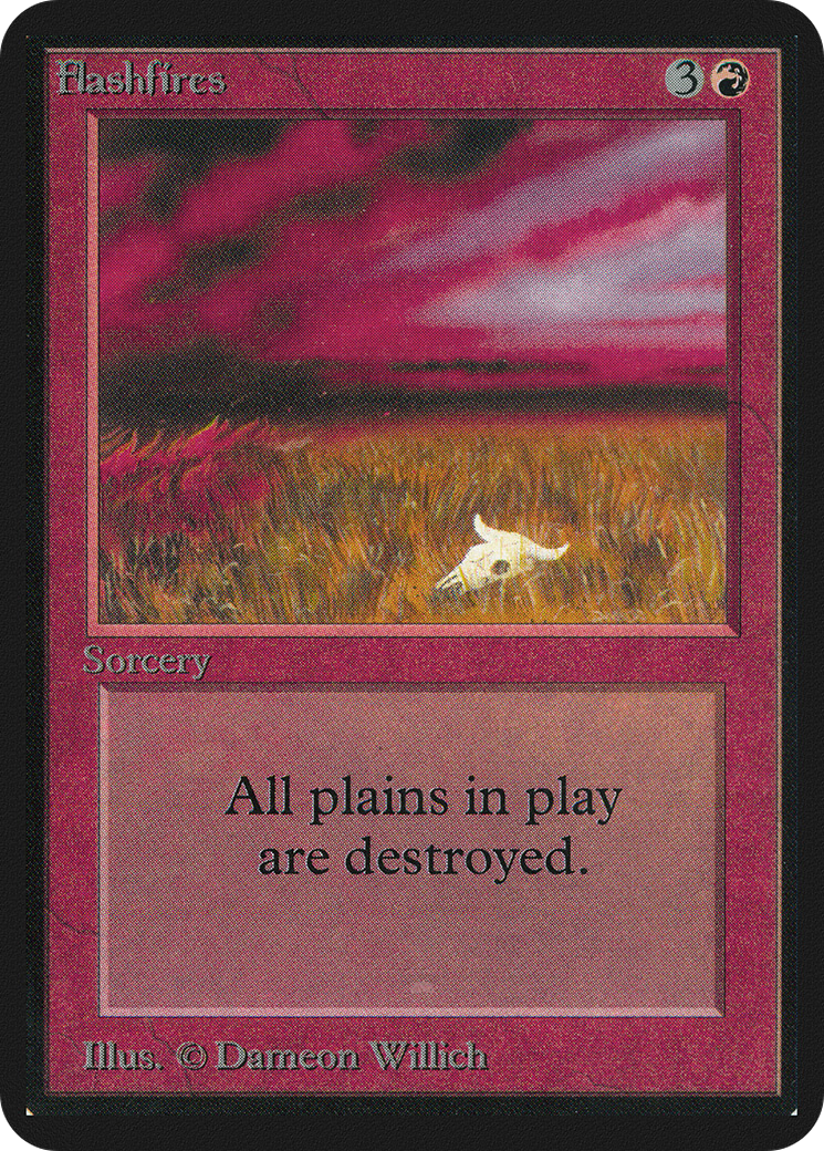 Flashfires (LEA-) - Limited Edition Alpha-1