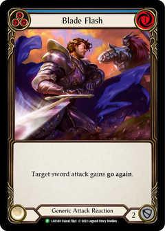 Blade Flash (Blue) [LGS149] (Promo)  Rainbow Foil-1