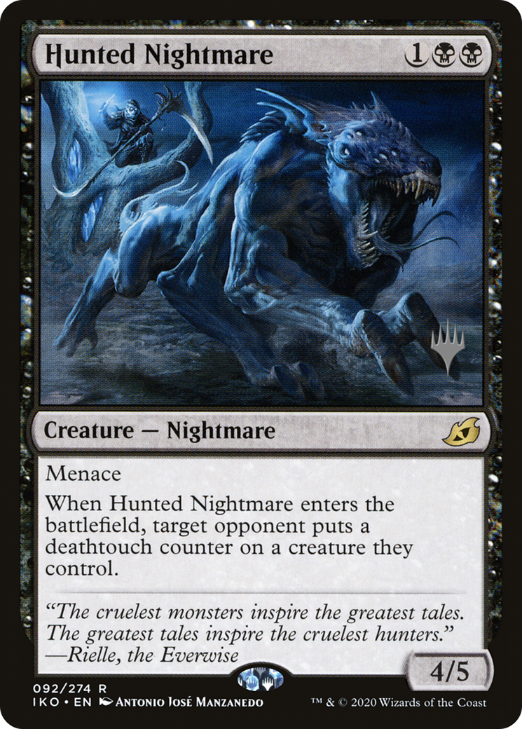 Hunted Nightmare (Promo Pack) [Ikoria: Lair of Behemoths Promos]-1