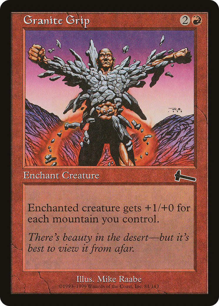Granite Grip [Urza's Legacy]-1