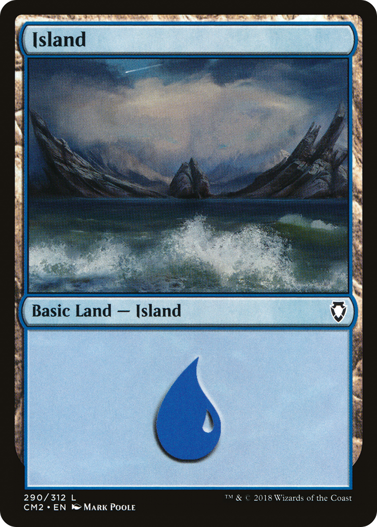 Island (290) [Commander Anthology Volume II]-1