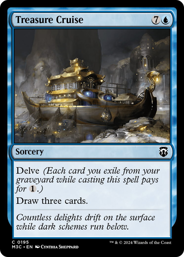 Treasure Cruise (M3C-195) - Modern Horizons 3 Commander-1