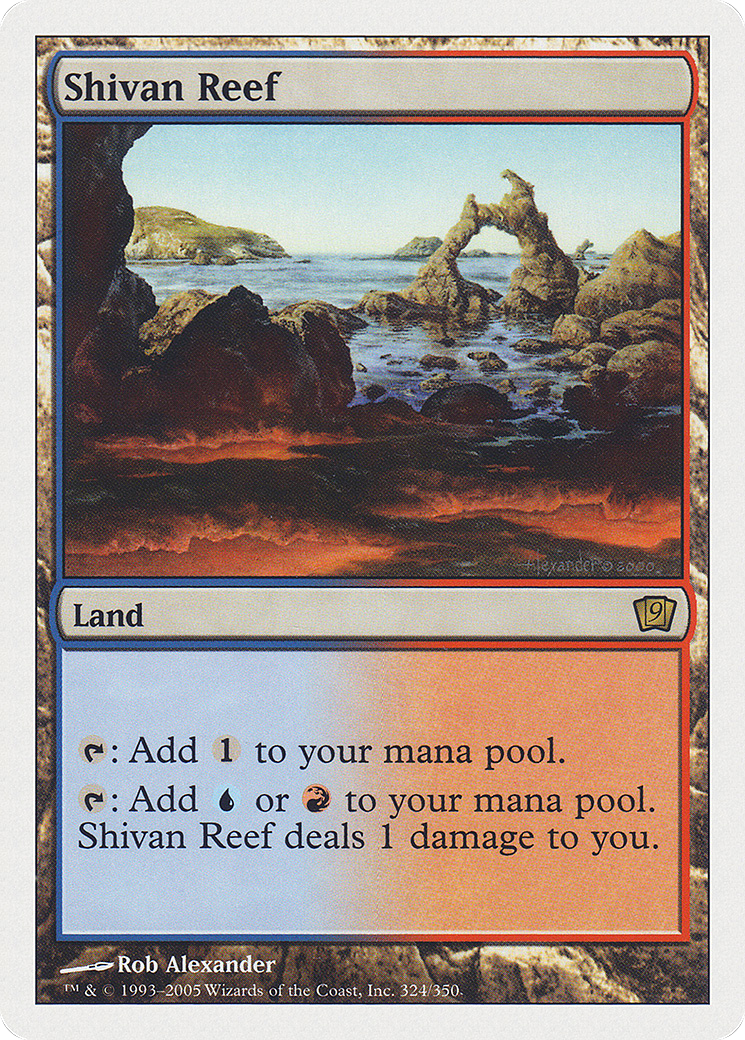 Shivan Reef [Ninth Edition]-1