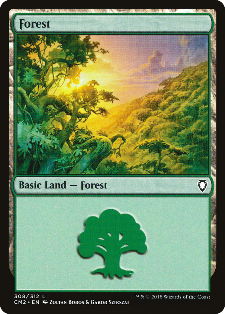 Forest (308) [Commander Anthology Volume II]-1
