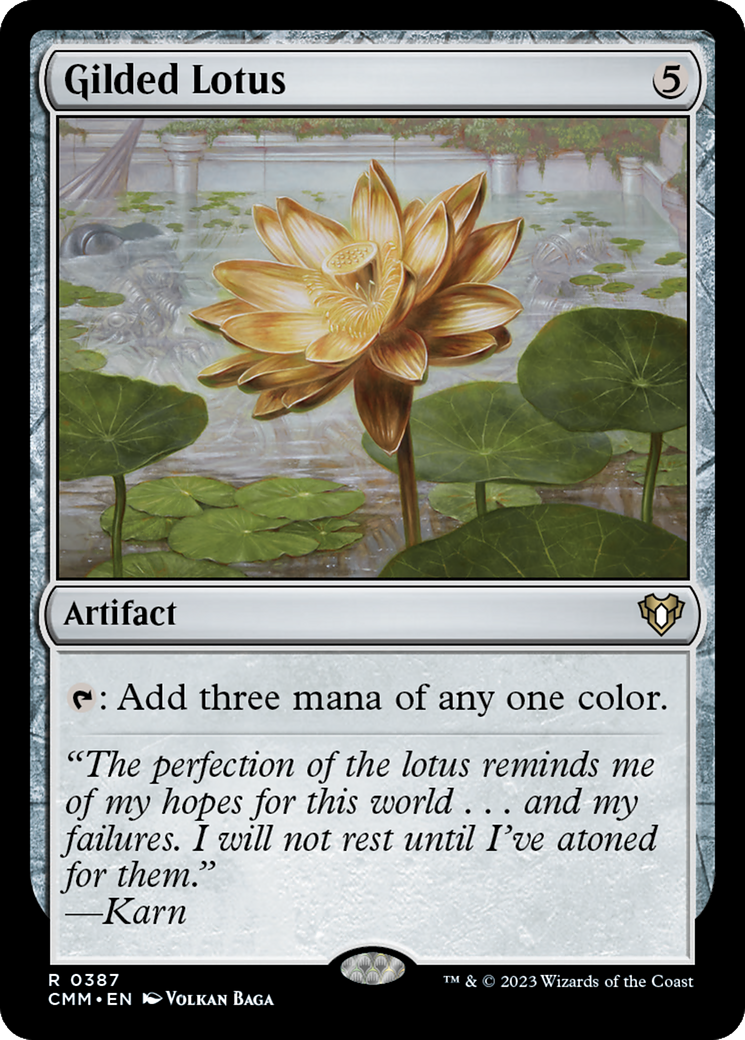 Gilded Lotus [Commander Masters]-1