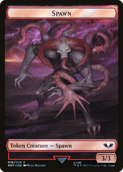 Spawn (T40K-16★) - Warhammer 40,000 Tokens Foil-1