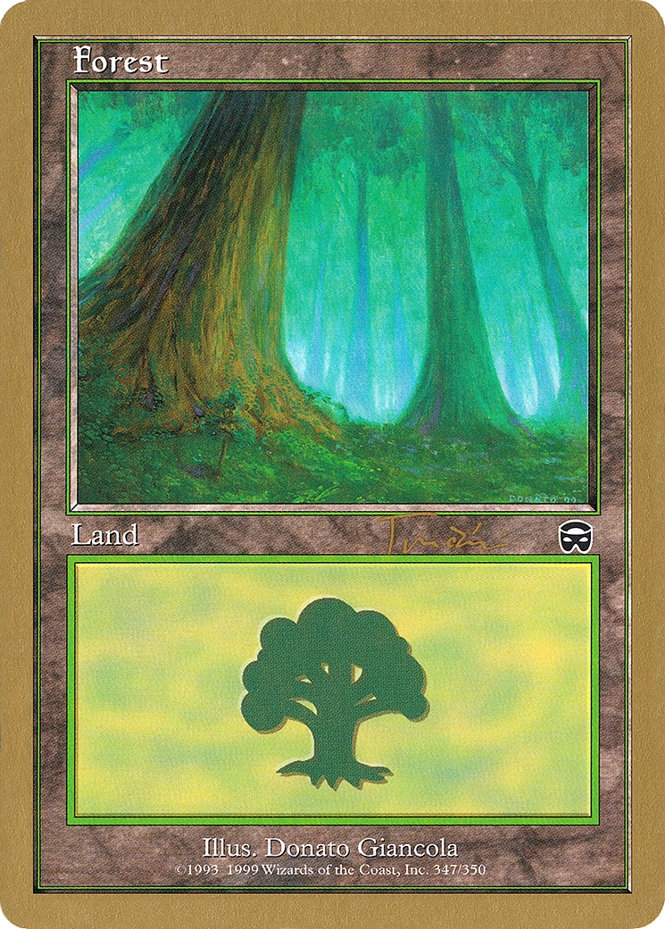 Forest (347) - 2001 Jan Tomcani (INV) (WCD-) - World Championship Decks 2001-1