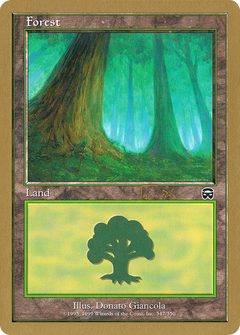 Forest (347) - 2001 Jan Tomcani (INV) (WCD-) - World Championship Decks 2001-1