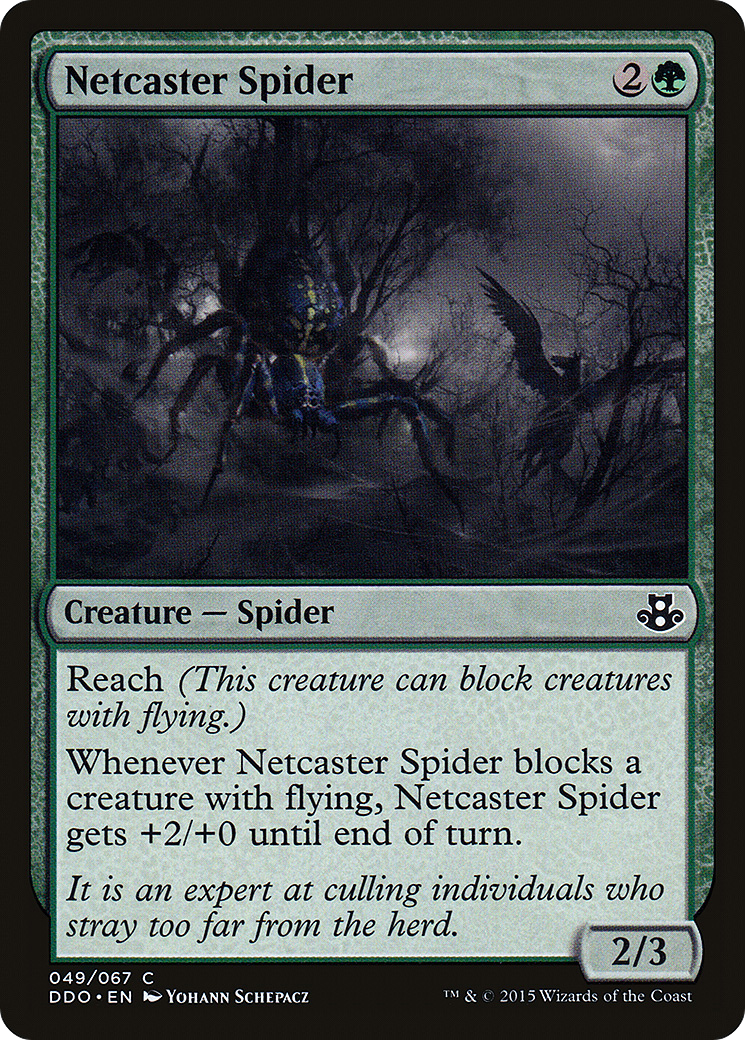 Netcaster Spider [Duel Decks: Elspeth vs. Kiora]-1