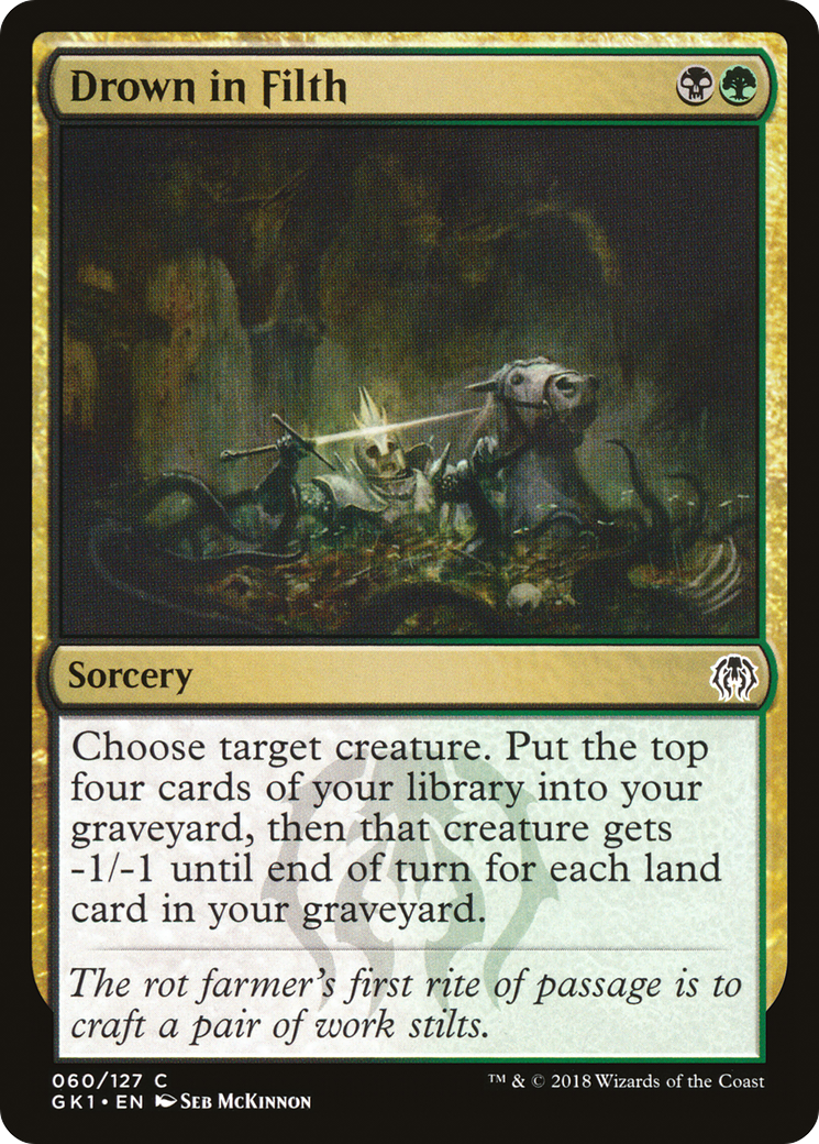 Drown in Filth [Guilds of Ravnica Guild Kit]-1