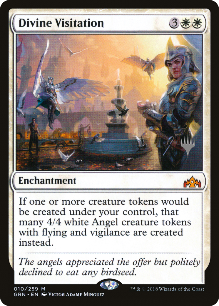 Divine Visitation (Promo Pack) [Guilds of Ravnica Promos]-1