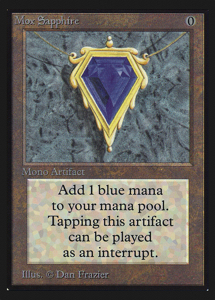 Mox Sapphire (IE) (IED-) - Intl. Collectors' Edition-1
