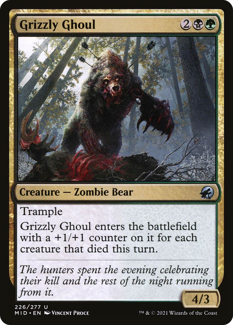 Grizzly Ghoul [Innistrad: Midnight Hunt]-1