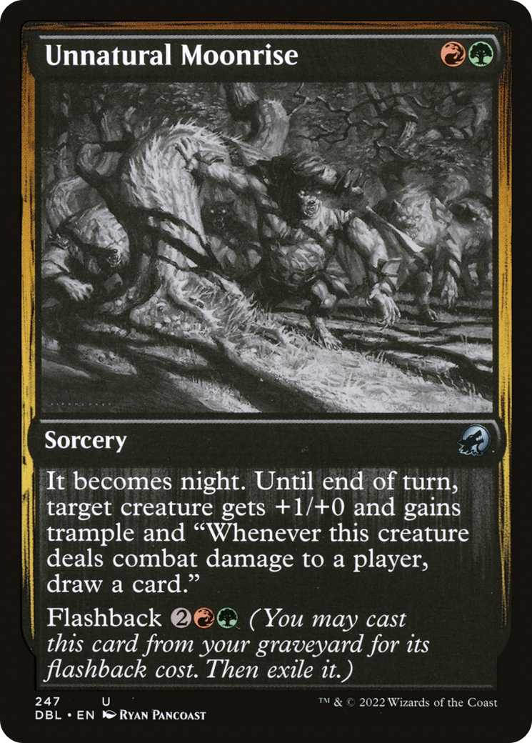 Unnatural Moonrise (DBL-247) - Innistrad: Double Feature-1