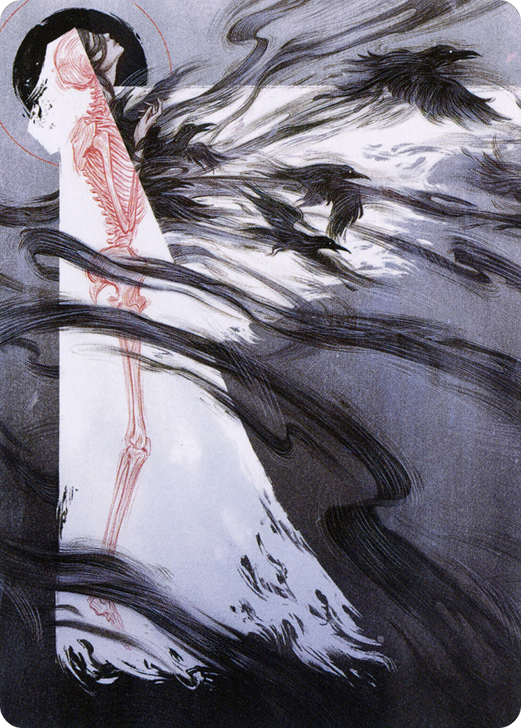 Tendrils of Agony // Tendrils of Agony (ASTX-073) - Strixhaven Art Series (Borderless)-3
