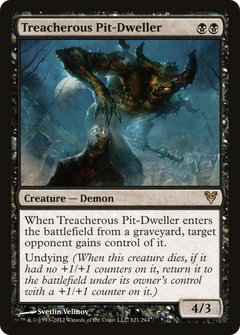 Treacherous Pit-Dweller (AVR-121) - Avacyn Restored Foil-1