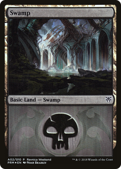 Swamp (A02) [Ravnica Allegiance Ravnica Weekend]-1