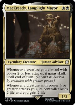 MacCready, Lamplight Mayor (Surge Foil) [Fallout]-1