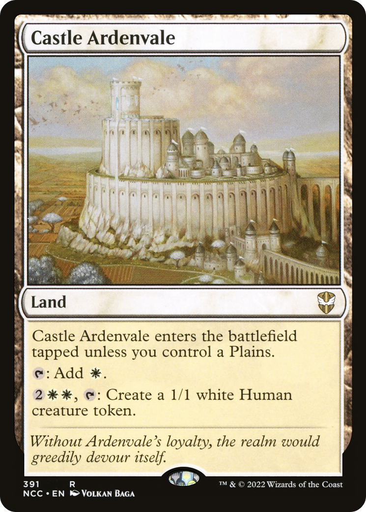 Castle Ardenvale [Streets of New Capenna Commander]-1