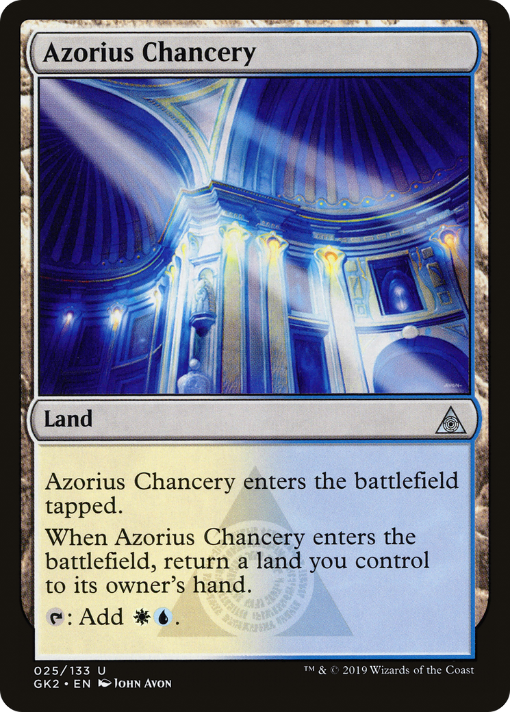 Azorius Chancery [Ravnica Allegiance Guild Kit]-1