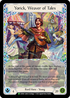 Yorick, Weaver of Tales [LSS004] (Promo)  Cold Foil-1