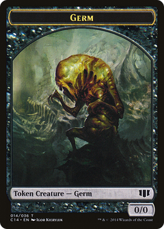 Germ // Zombie (016/036) Double-Sided Token [Commander 2014 Tokens]-4
