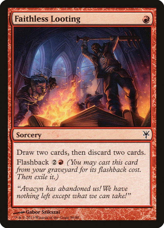 Faithless Looting [Duel Decks: Sorin vs. Tibalt]-2