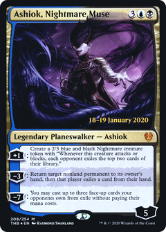 Ashiok, Nightmare Muse [Theros Beyond Death Prerelease Promos]-1