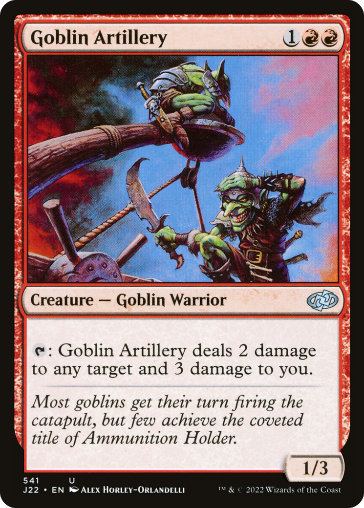 Goblin Artillery [Jumpstart 2022]-1