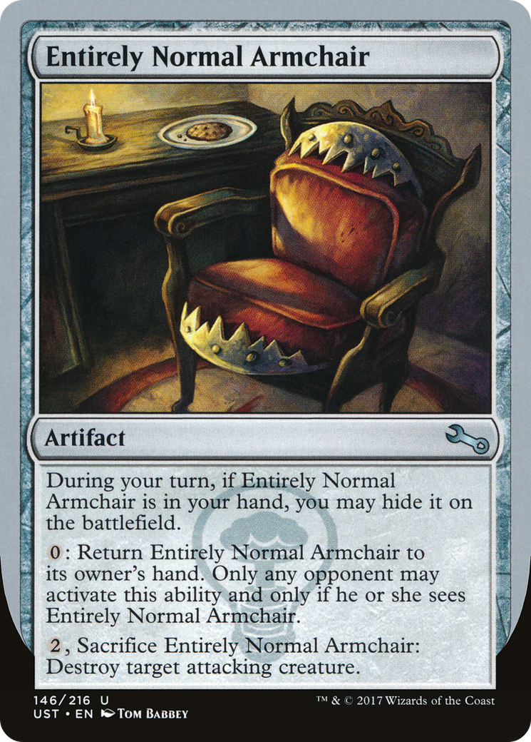 Entirely Normal Armchair [Unstable]-1