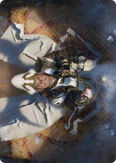 Jerren, Corrupted Bishop // Jerren, Corrupted Bishop (AMID-037) - Midnight Hunt Art Series (Borderless)-3
