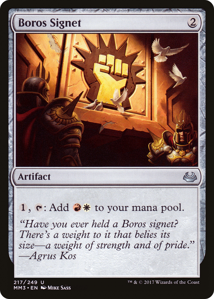 Boros Signet [Modern Masters 2017]-1