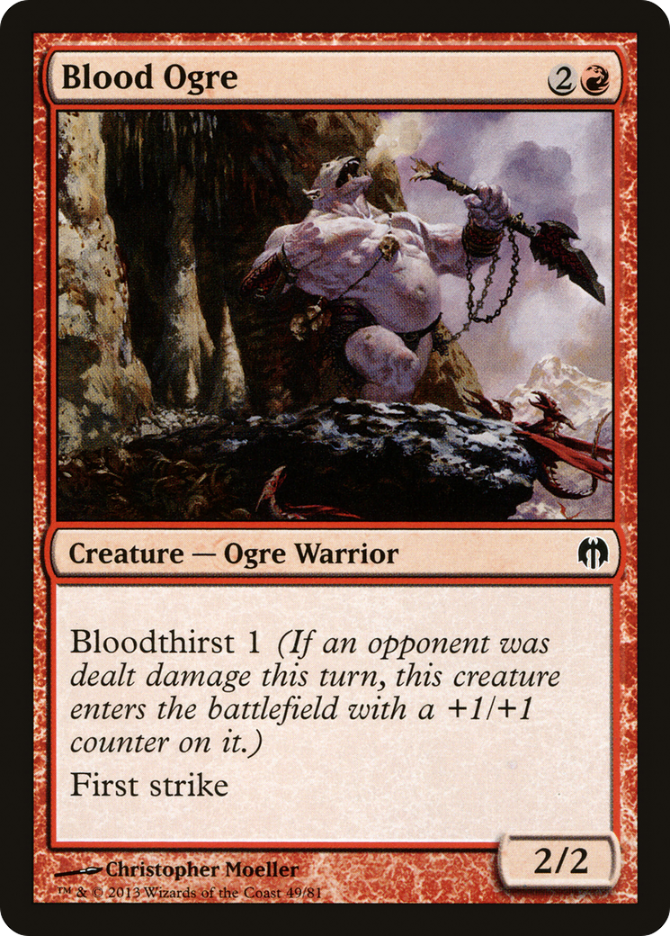 Blood Ogre [Duel Decks: Heroes vs. Monsters]-1