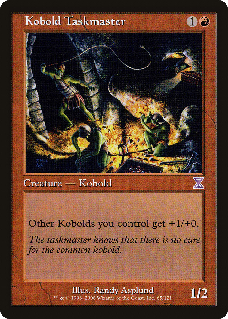 Kobold Taskmaster [Time Spiral Timeshifted]-1