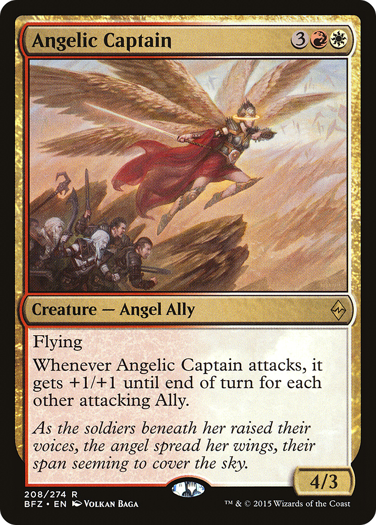 Angelic Captain [Battle for Zendikar]-1