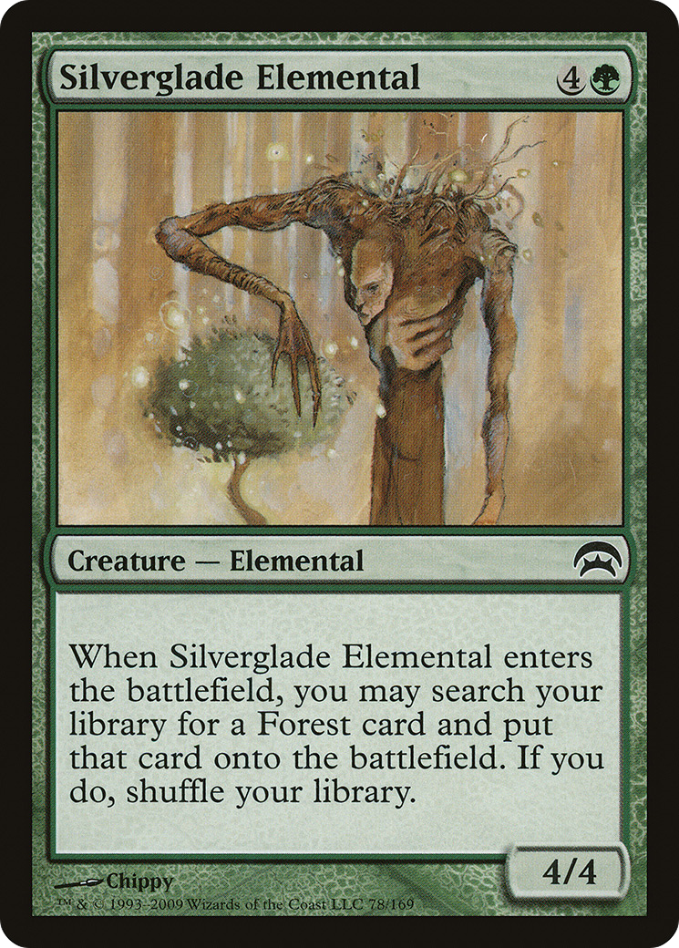 Silverglade Elemental [Planechase]-1