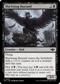 Blacksnag Buzzard [Outlaws of Thunder Junction]-1