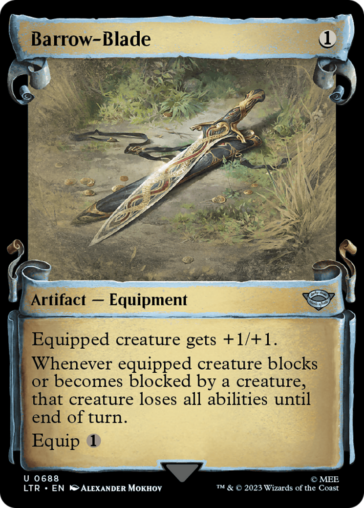 Barrow-Blade [The Lord of the Rings: Tales of Middle-Earth Showcase Scrolls]-1
