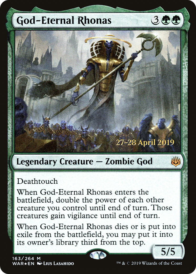 God-Eternal Rhonas [War of the Spark Prerelease Promos]-1