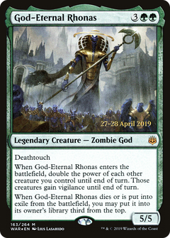 God-Eternal Rhonas [War of the Spark Prerelease Promos]-1