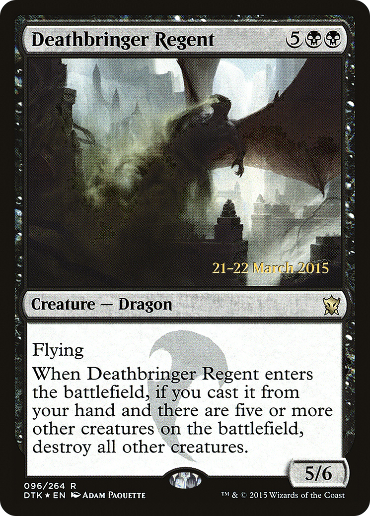 Deathbringer Regent [Dragons of Tarkir Prerelease Promos]-1
