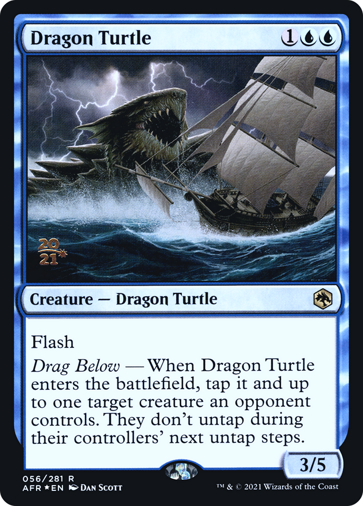 Dragon Turtle [Dungeons & Dragons: Adventures in the Forgotten Realms Prerelease Promos]-1